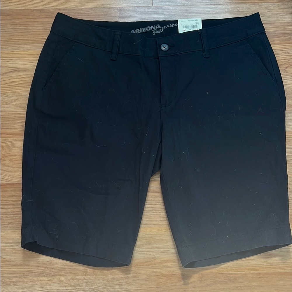 Arizona Jean Company Black Shorts NWT